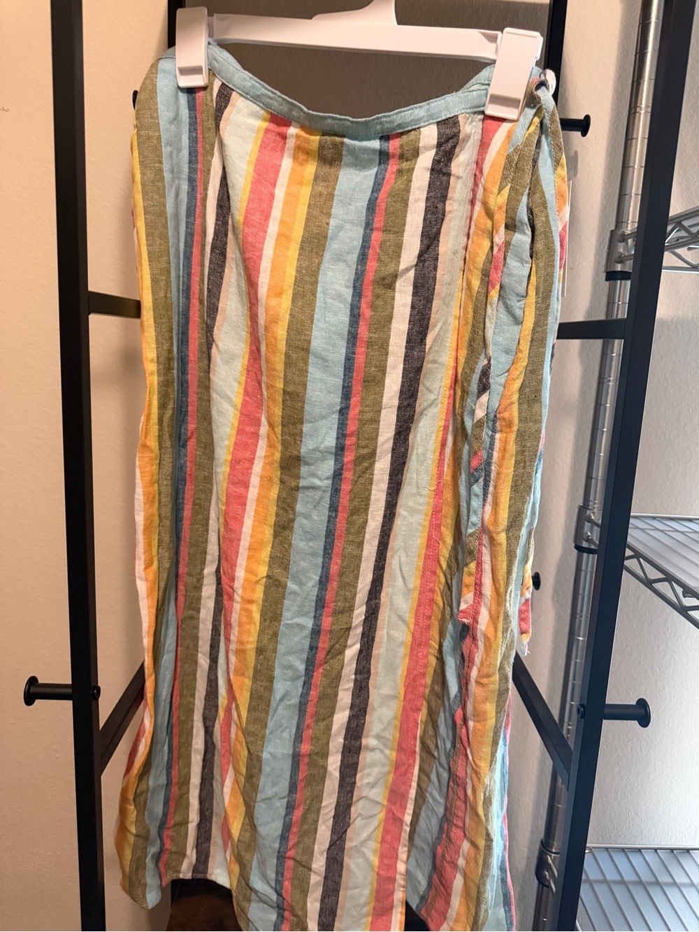 Multi Stripe Women's Wrap Skirt